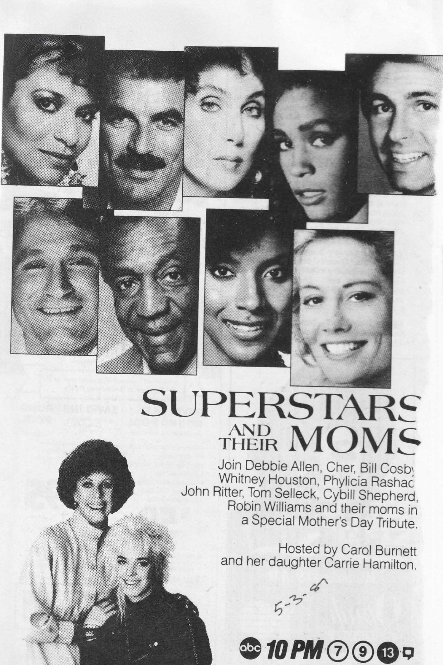 Постер Superstars and their Moms